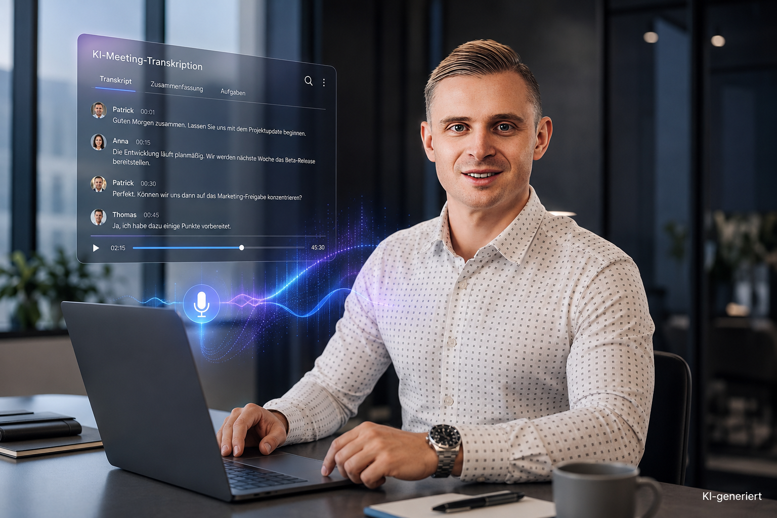 KI-Meeting-Transkription