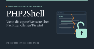 PHP2Shell Beitragsbild